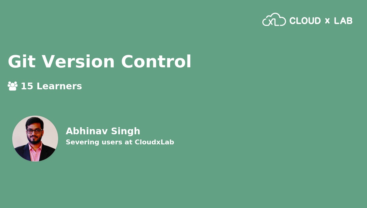 Git Version Control | CloudxLab