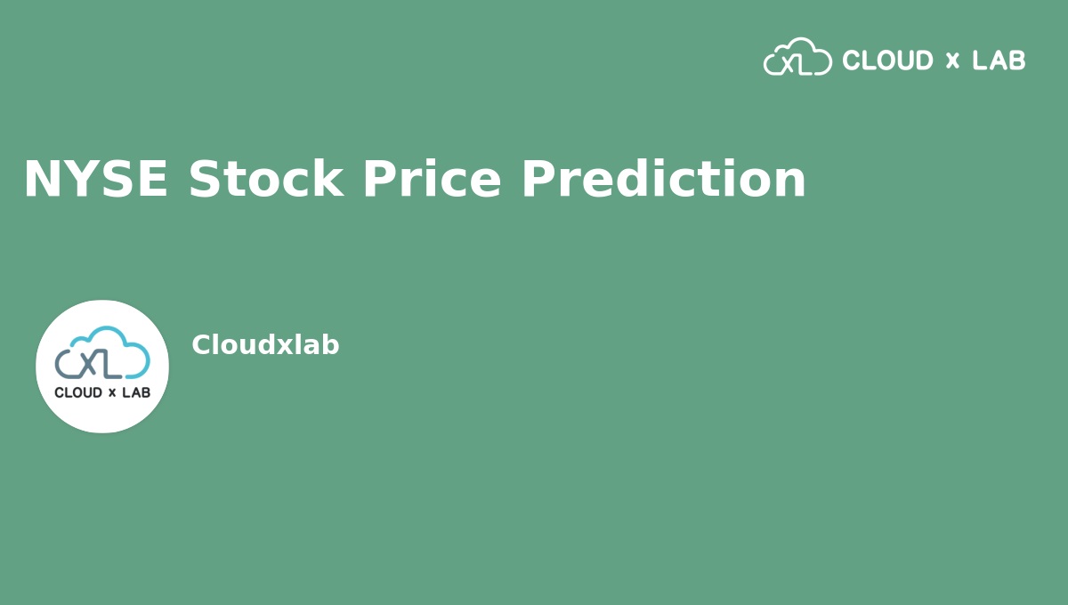 NYSE stock price prediction