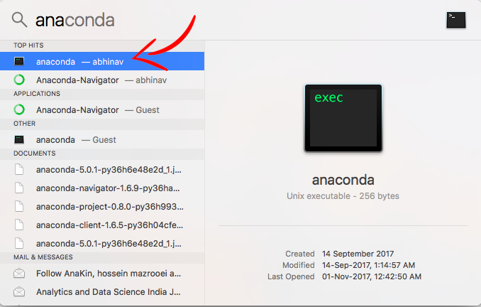 anaconda mac download