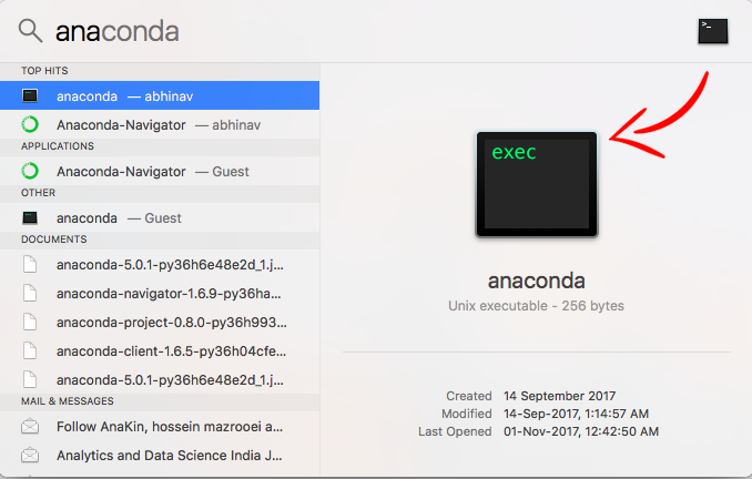 anaconda for mac visual studio