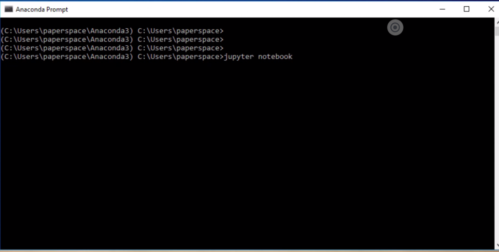 how-to-start-jupyter-notebook-from-command-prompt