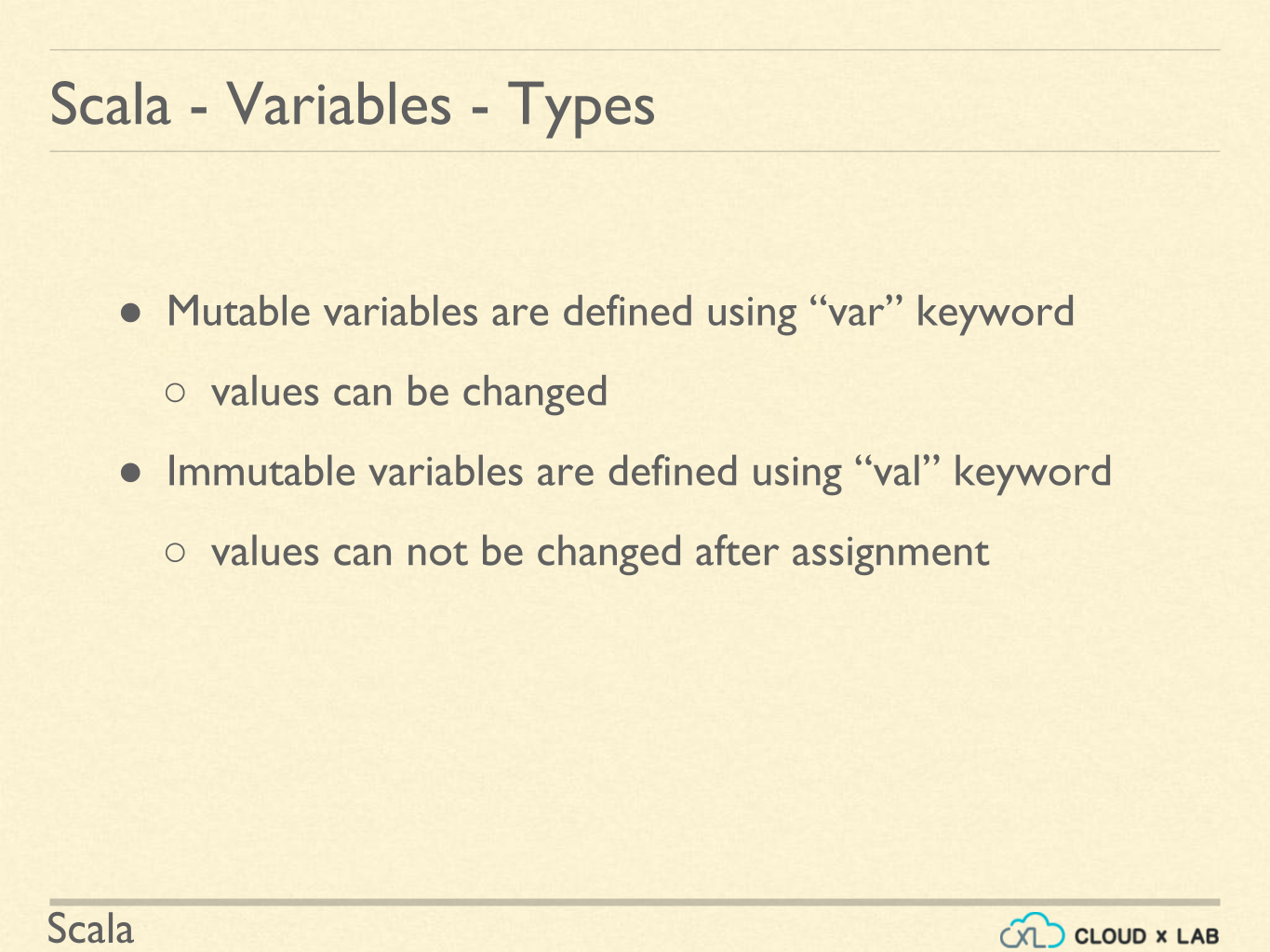 scala variable multiple assignment